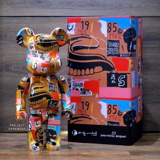 BE@RBRICK 1000% ANDY WARHOL x JEAN-MICHEL BASQUIAT # 2 [New]