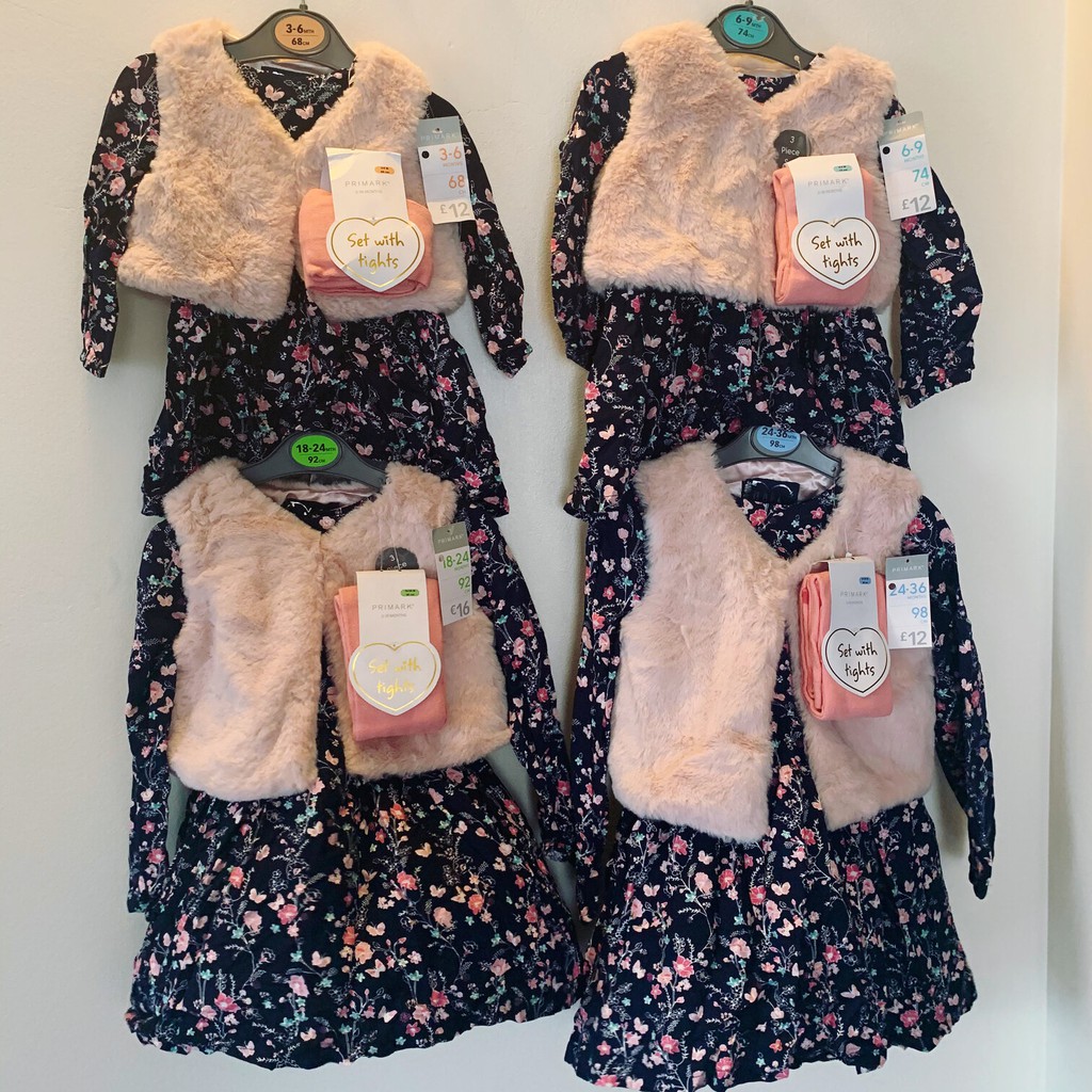 SET OF 3 PCS – PRIMARCH – SIZE 3-6M (68CM, 1c), 6-9M (74CM, 2c), 12-18 (86CM, SL: 0), 1 18-24M (92CM
