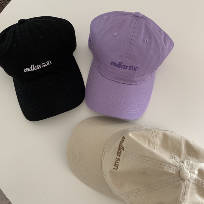 (ส่วนลดหน้าแอพหาไม่เจอทักแชทนะคะ🥰) endless sun cap leafenlife (หมวกแก็ป)
