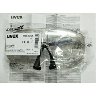 Uvex9161 ครอบแว่นนิรภัย ใช้ใส่ปกป้องดวงตา นำเข้าจากเยอรมัน