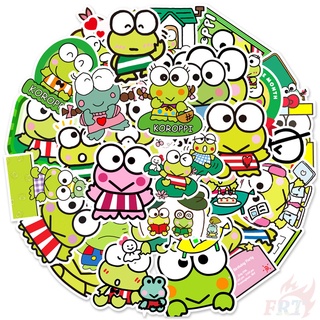 50 ชิ้น / ชุด ☆ สติกเกอร์ Kero Kero Keroppi Series 01 สําหรับตกแต่ง ☆ สติกเกอร์ ลายกราฟฟิติ กันน้ํา DIY