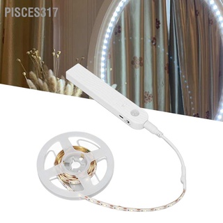 Pisces317 🌟แถบไฟ Led หรี่แสงได้ พร้อมเซนเซอร์ (3500K สีขาวอบอุ่น)