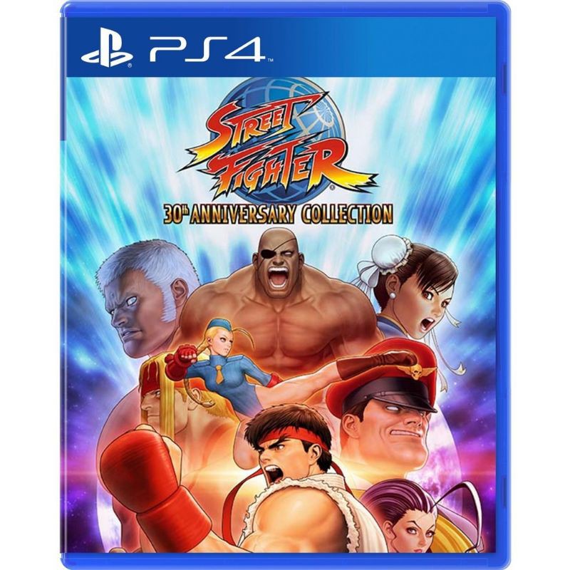 Street Fighter 30th Anniversary Collection PS4 แผ่นเกมส์แท้มือ2 สภาพใหม่มาก แผ่นเกมส์PS4 Street Figh
