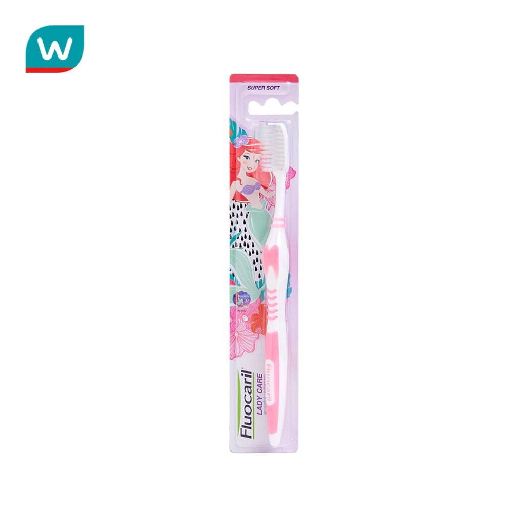 Fluocaril ฟลูโอคารีล แปรงสีฟัน เลดี้แคร์