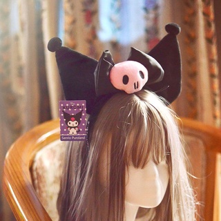 มีสินค้า！！！ที่คาดผมตุ๊กตา Kuromi น่ารัก สําหรับเด็ก