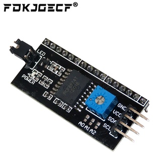 โมดูลบอร์ดอนุกรม PCF8574 IIC I2C TWI SPI 1602 2004 หน้าจอ LCD