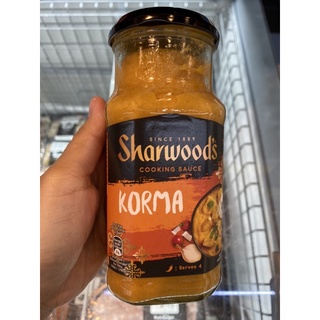 ซอส สำหรับปรุงรสอาหาร ตรา ชาร์วูดส์ 420 G. Korma Cooking Sauce ( Sharwood’s Brand ) คอร์มา คุกกิ้ง ซอส