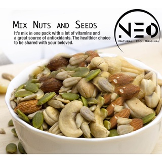 Trail Mix / Mixed Nut Organic Neo 50gr Premium Quality Fresh