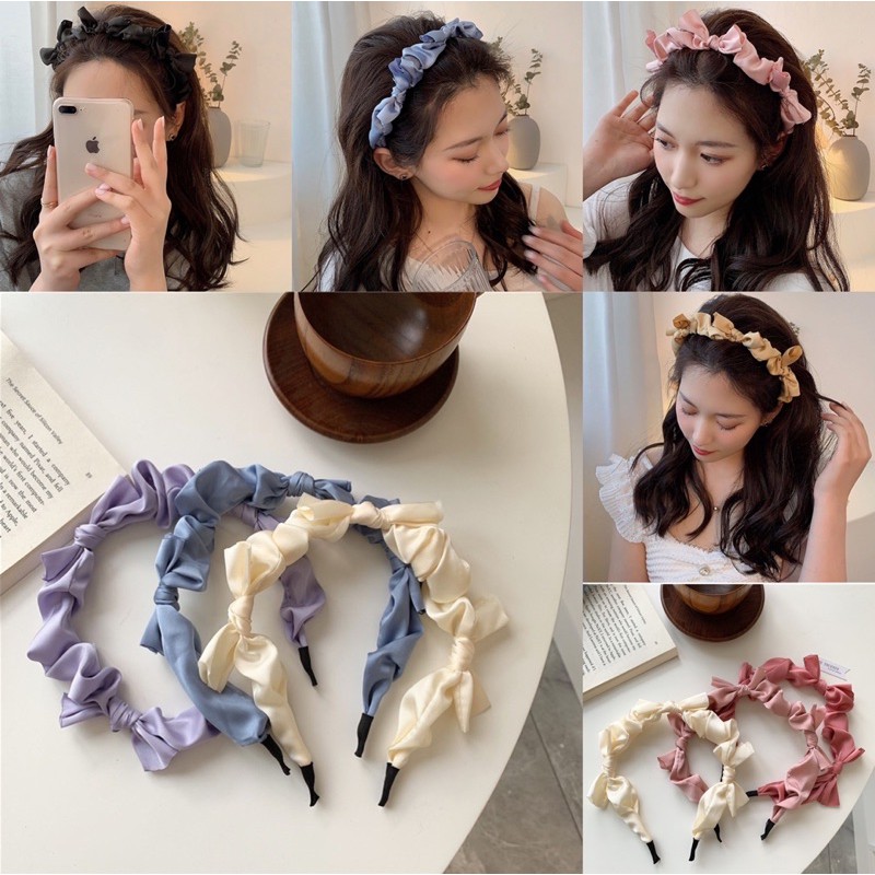 ที่คาดผม งานคาดผมผูกโบว์ พร้อมส่ง