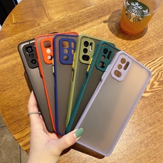 [ส่งจากประเทศไทย] ขอบสีผิวด้าน Case Redmi Note10 5G /Redmi 10เคสกันกระแทก ขอบนิ่มหลังแข็ง เคสมือถือ สามารถป้องกันกล้อง