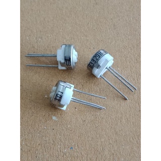 ทริมพอต100R(โอห์ม)1รอบ ทริมพอตตัวเหล็ก(แพ็ค10ตัว)Through Hole Trimmer Potentiometer 3329H-1-101LFทริมพอตญี่ปุ่นทนร้อนสูง