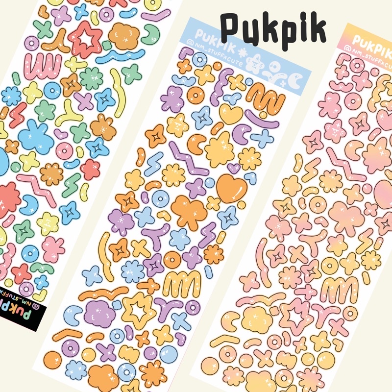 pukpik Sticker(แยกแผ่น)​
