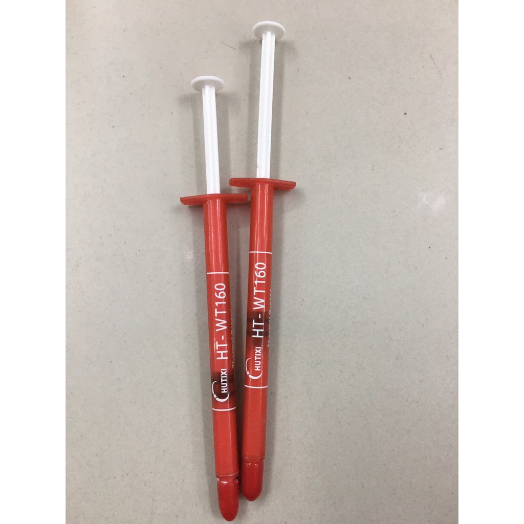 ซิลิโคน CPU( สีขาว)ซิลิโคนระบายความร้อน CPU  ขนาด 1 กรัม