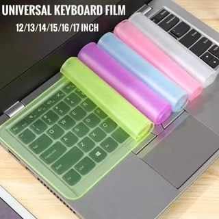 ซิลิโคนคีย์บอร์ดโน้ตบุ๊ค silicone keyboard notebook 13”14”15”17”กันน้ำ ฝุ่น แผ่นซิลิโคนคลุมแป้นพิมพ์