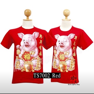 TS7002 เสื้อยืดลายนักษัตรจีนปีกุน 1