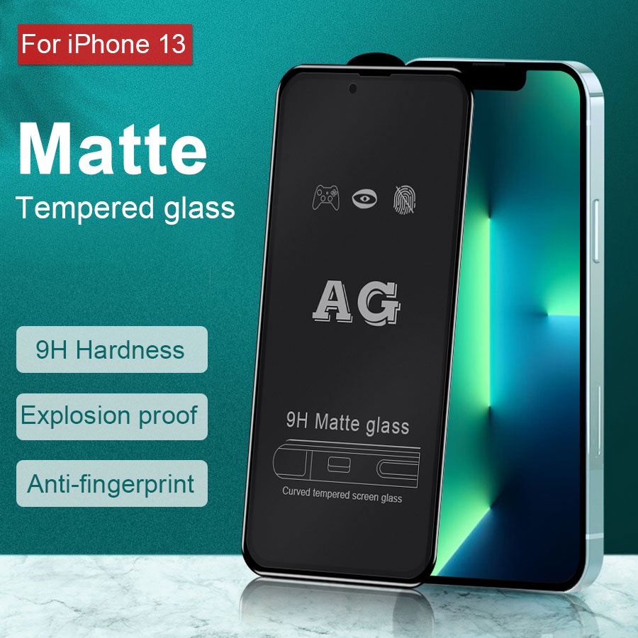 STARTEC ฟิล์มกระจกเต็มจอแบบด้าน Mate 2in1 (หน้าฟิล์มกระจกด้าน+หลังฟิล์มเคพร่าใส) iPhone 13/ 13mini/ 