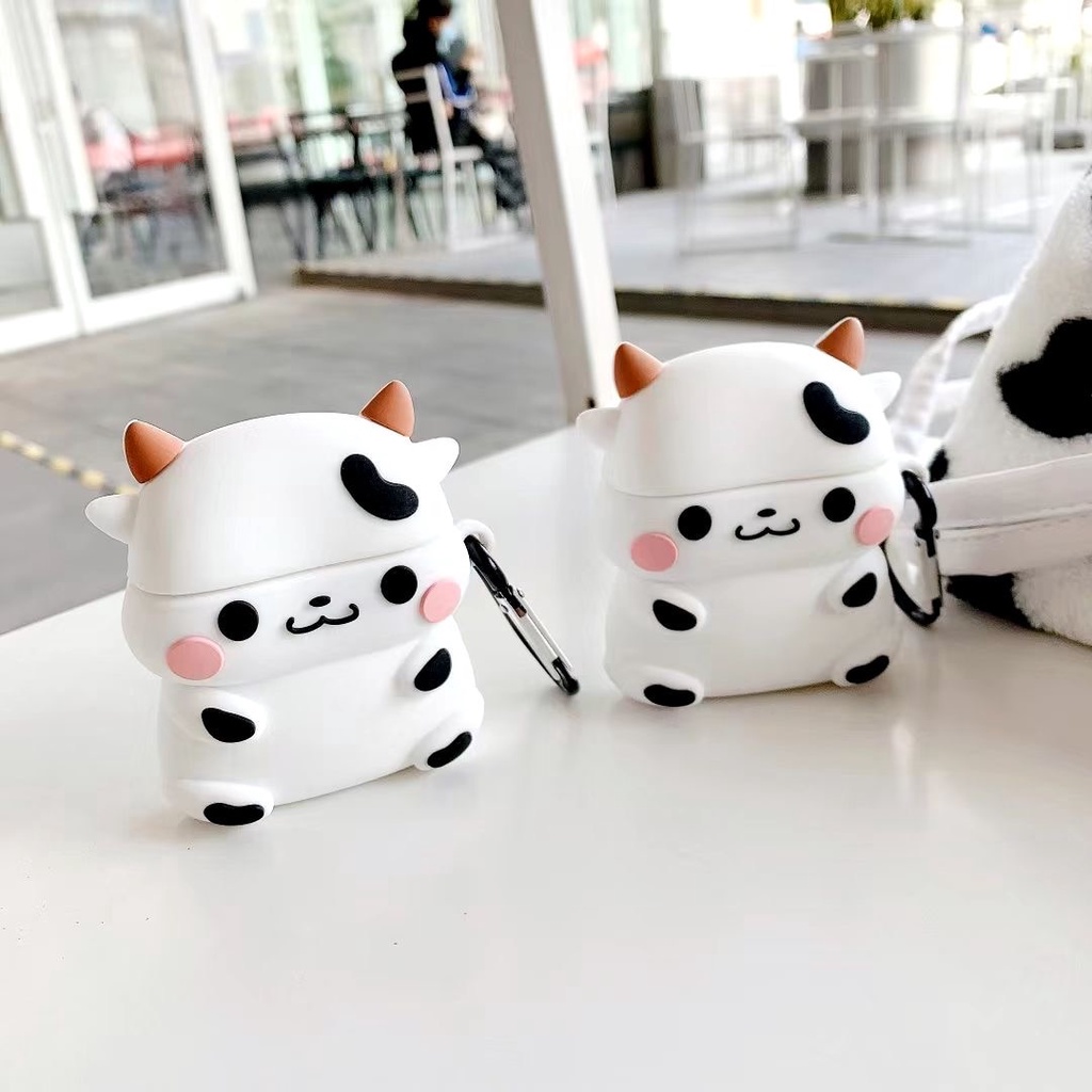 Cute Cows Silicone Case AirPods Pro4 Case AirPods Pro4 InPods Pro4