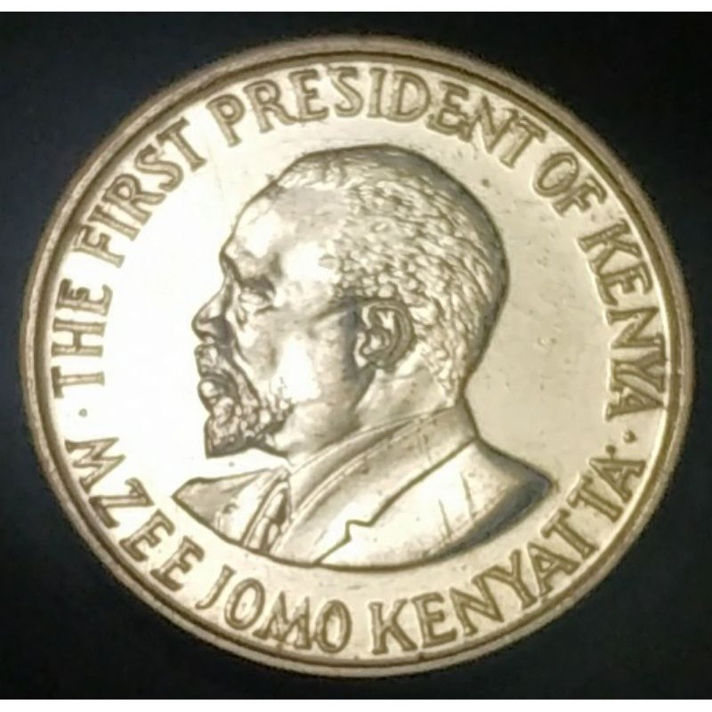 เคนยา (Kenya), ปี 2005, เหรียญ 50 Cents, Mzee Jomo Kenyatta (First President of Kenya)