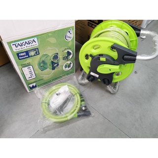 DGT1130-S สายยาง 20เมตร พร้อมโรล โรลสายยาง TAKARA DAHLIA (ทาการ่า ดาเลีย) อุปกรณ์ครบชุด ของแท้