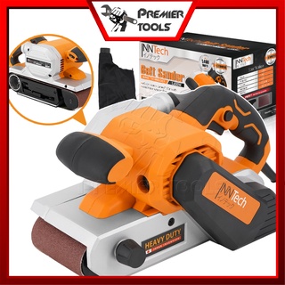 InnTech เครื่องขัดกระดาษทราย สายพาน (รุ่นรถถัง) Belt Sander 100มม. 4 นิ้ว 1,400W รุ่น IT-941 แถมฟรี! กระดาษทรายขนาด 100ม