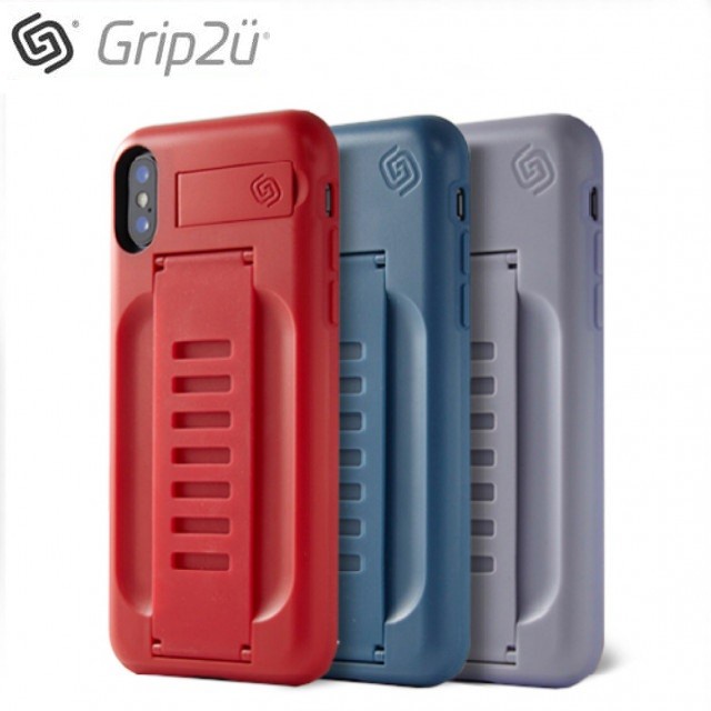 Grip2U Boost Grip Cover พร้อมขาตั้งเคสแข็ง Iphone XS Max/XS/X/7/8