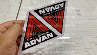 สติกเกอร์ DECAL สําหรับ ADVAN HONDA SIZE Train