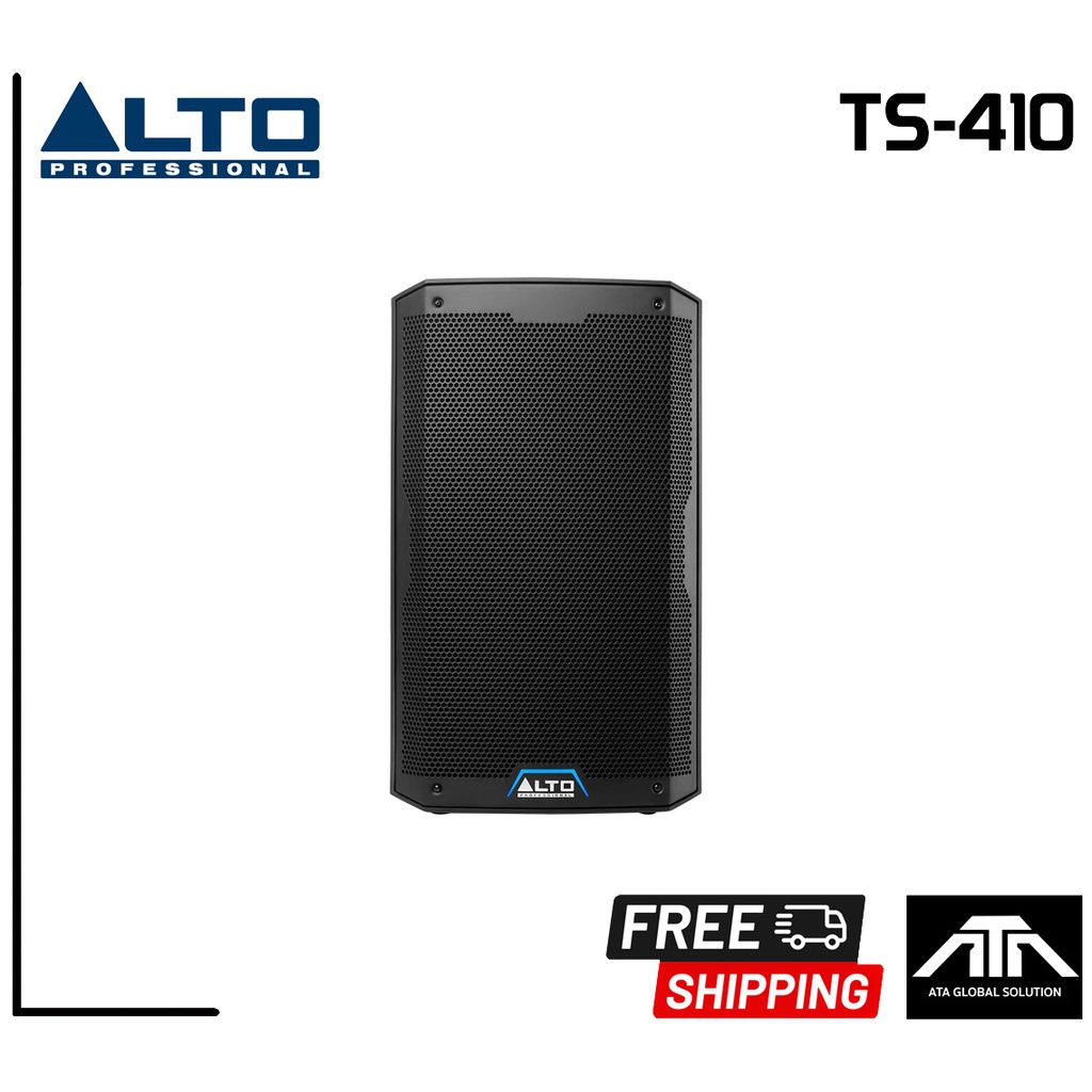 ตู้ลำโพงแอคทีฟ ALTO PROFESSIONAL TS-410 2000W 10 นิ้ว 2-Way Powered Class D มีแอมป์ในตัว alto ts410 ts-410 alto 410