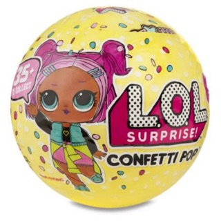 Lol surprise ไข่ 9 ชั้น งานแท้ confetti pop series 3 ไข่เซอร์ไพรส์ confettipop