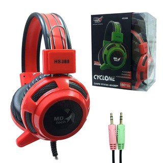 HEADPHONE​ MD-TECH​ (HS-388) หูฟังเอนกประสงค์​พร้อมไมค์