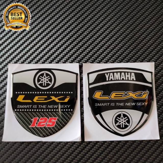 สัญลักษณ์โลโก้ Yamaha Lexi 125 อย่างดี