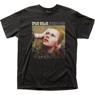 ผ้าฝ้ายคอกลมเสื้อยืด พิมพ์ลายอัลบั้ม David Bowie Hunky Dory สไตล์คลาสสิก ไม่ซ้ําใคร สําหรับผู้ชาย 299289from S-4XL