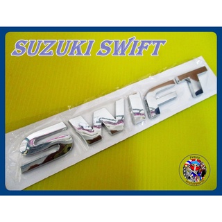 โลโก้  - SUZUKI SWIFT   ขนาด  15.5 x 2