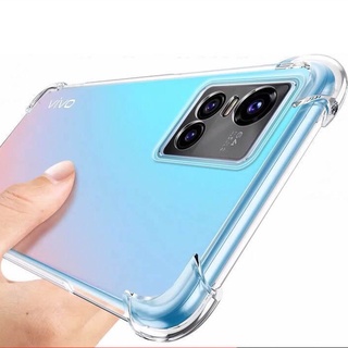 เคสกันกระแทก ใส สำหรับ VIVO Y02s Y76 Y72 Y53s Y15s Y15a Y20 Y20i Y20s Y31 Y51 Y19 Y17 Y15 Y12A Y12 Y11 Y12s Y11s Y30 Y50 5G 4G 2022