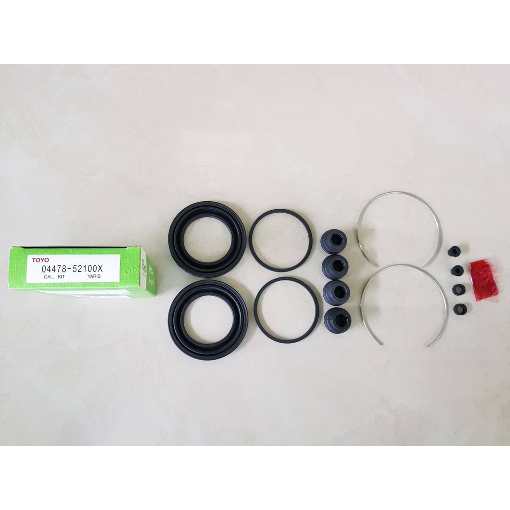 ชุดซ่อมยางดิสเบรคหน้า TOYOTA YARIS,ยาริส ยี่ห้อ TOYO JAPAN ชุดละ280บาท