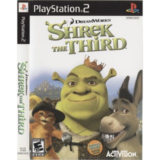 แผ่นเกมส์ Shrek the Third  PS2 Playstation2 คุณภาพสูง ราคาถูก