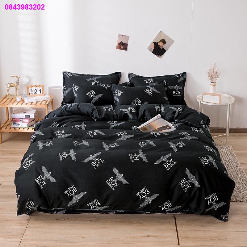 TGN0145.✾﹍☃ส่งฟรี! ชุดผ้าปูที่นอน+ผ้านวมครบเซ็ต 6 ชิ้น “บอยลอนดอน” Boy London Beddings
