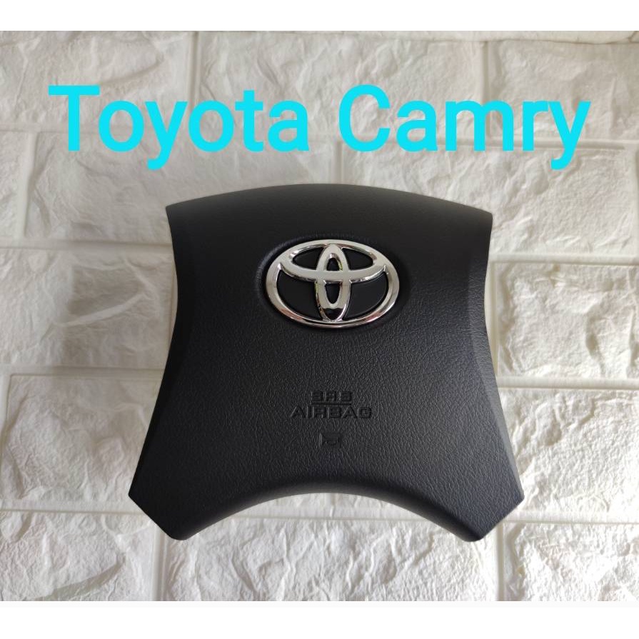 ฝาครอบแอร์แบคพวงมาลัย ฝาครอบถุงลมนิรภัย Toyota Camry , Fortuner 2012 ,Vigo Champ
