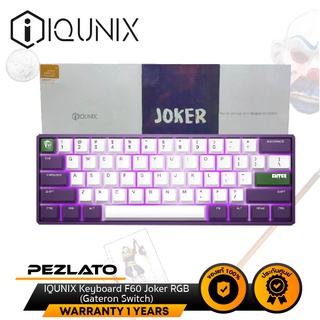 IQUNIX Keyboard F60 Joker RGB (Gateron Switch)