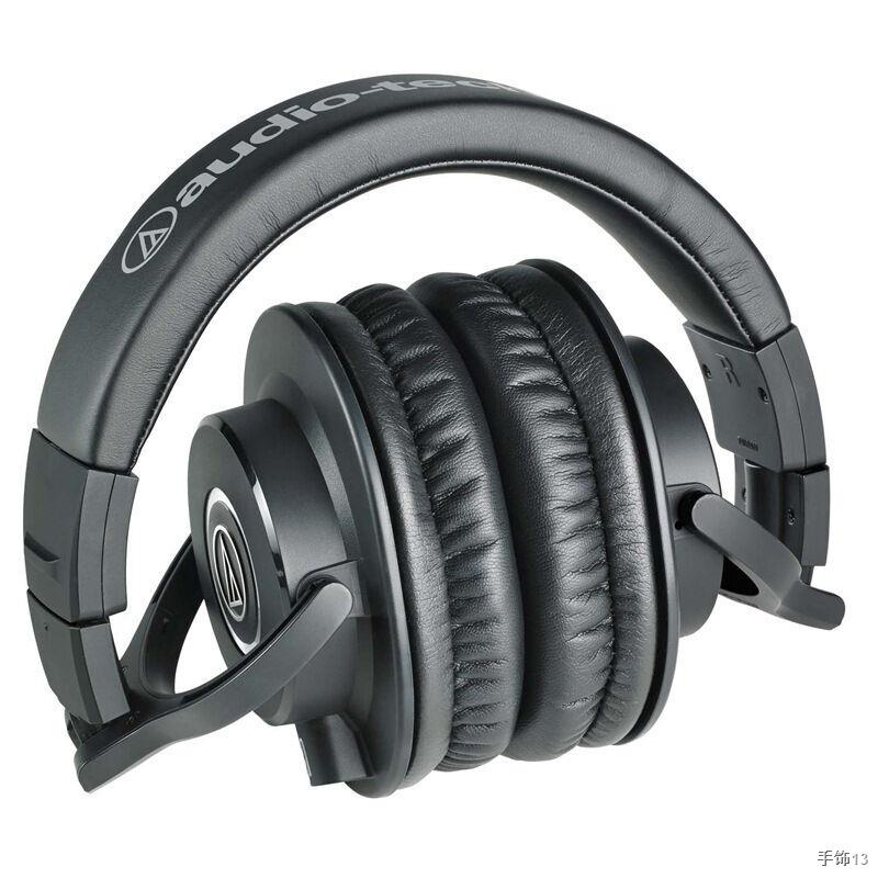 ✿♧Original Audio Technica ATH-M40x Professional Monitor Headphones Over-ear Headsets HiFi Foldable Earphones w/ Detachab