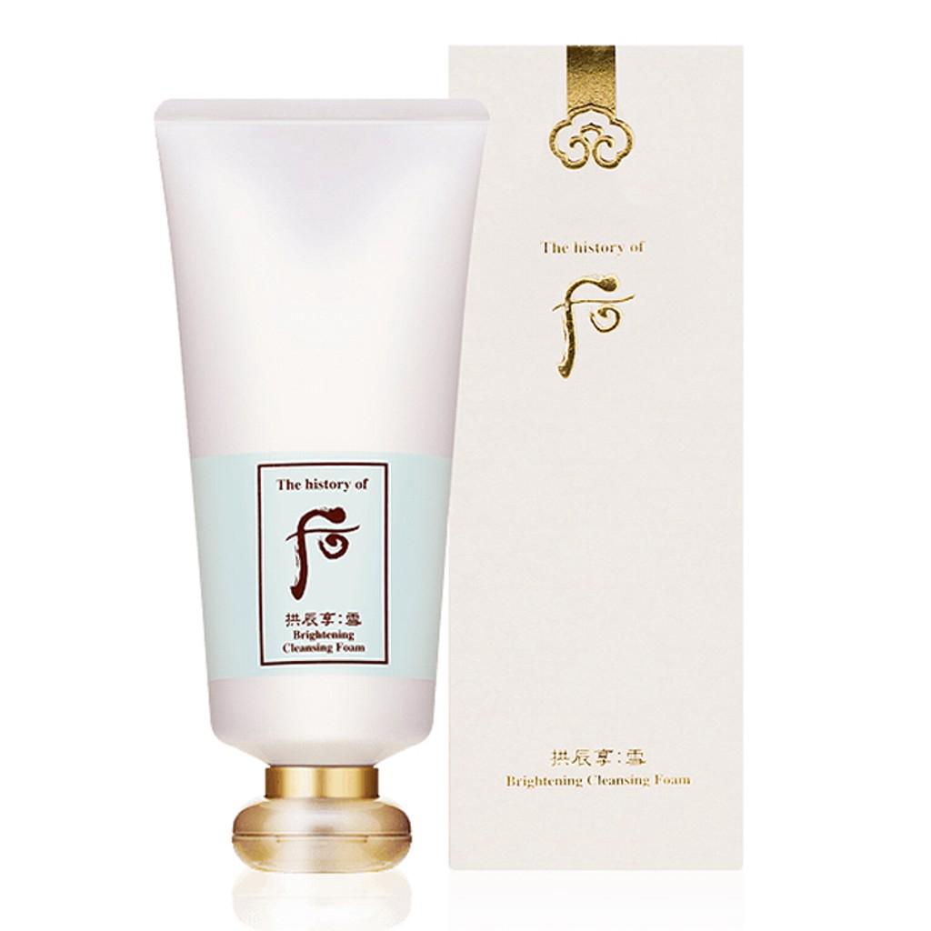 The History of Whoo Brightening Cleansing Foam 180ml คลีนซิ่งโฟมที่มีส่วนช่วยให้หน้ากระจ่างใส