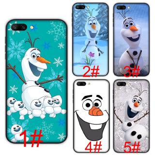 เคสโทรศัพท์มือถือแบบนิ่ม ลาย Frozen Olaf สําหรับ iPhone 5S 5 7 6S 8 11 XR 6 Plus Pro Max SE