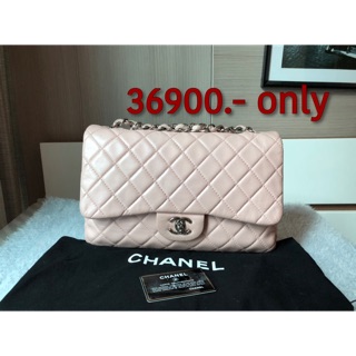 ❌sold❌Used chanel jumbo single flap 12” holo12 สภาพโดยรวมยังดูดี มีร่องรอยการใช้งานบ้างนะค้า สปาสีมาบางๆ หนังยังนุ่มมือ