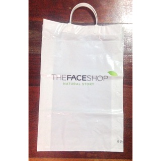 ถุงพลาสติกจากเกาหลี Thefaceshop