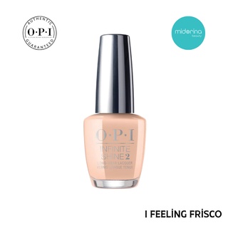 OPI Infinite Shine สีทาเล็บธรรมดา ติดทนนานกว่าปกติ ไม่ต้องอบ สี I feeling frisco รหัส ISL D43