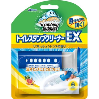 Scrubbing Bubble Toilet Toilet Stamp Cleaner Toilet Stamp EX Refresh Citrus scent Body