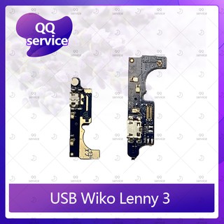 USB Wiko Lenny 3/lenny3 อะไหล่สายแพรตูดชาร์จ แพรก้นชาร์จ Charging Connector Port Flex Cable（ได้1ชิ้นค่ะ) QQ service