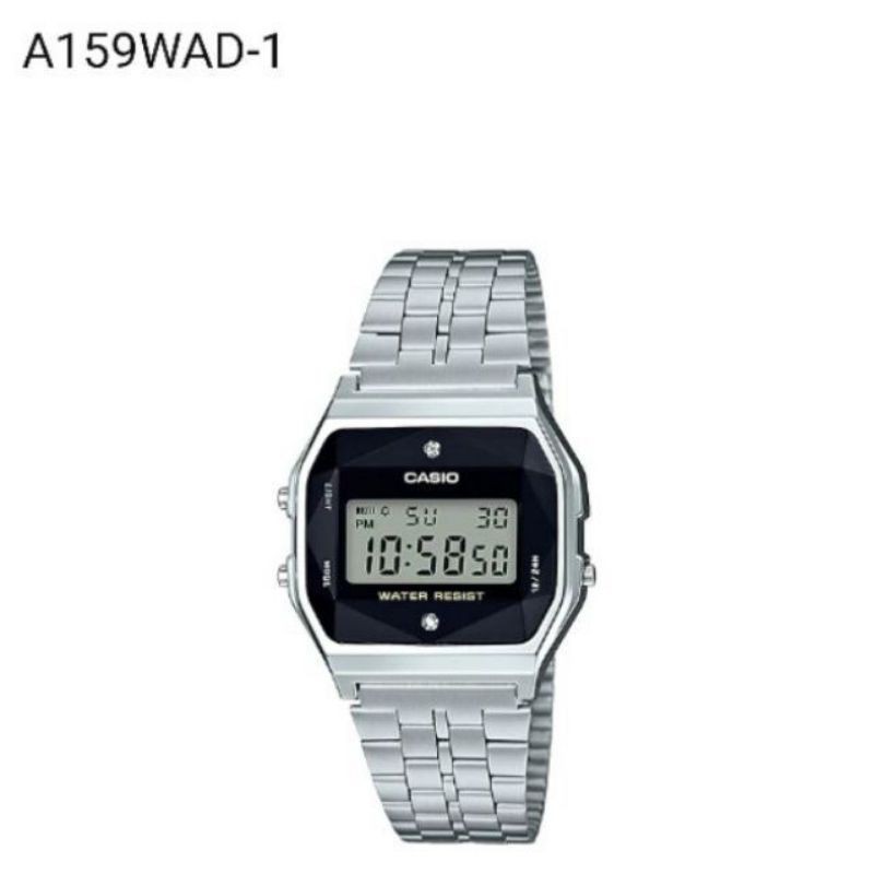 CASIO แท้ 💯% รุ่น A159WAD-1DF  นาฬิกาผู้หญิง