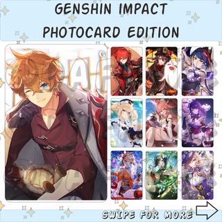 Genshin IMPACT EDITION อะนิเมะโฟโต้การ์ด