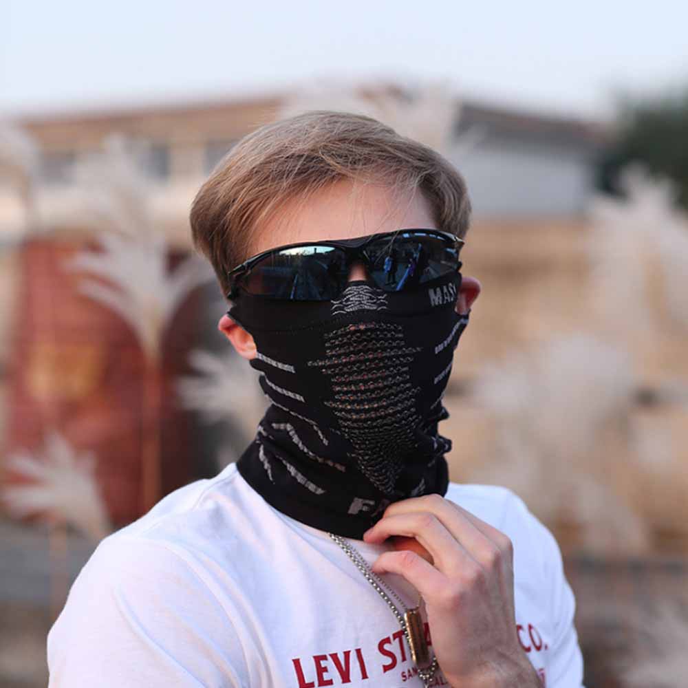 Face Mask หน้ากากมอเตอร์ไซค์ จักรยาน กันฝุ่นและกันแดด รูปที่ 3