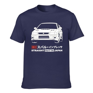 เสื้อยืด ผ้าฝ้าย พิมพ์ลาย Subaru Impreza Wrx Type-Ra Sti Version V Gc8 สําหรับผู้ชาย